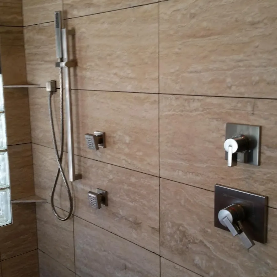 Shower fixture installation for Water Heater Replacement in Bolivar